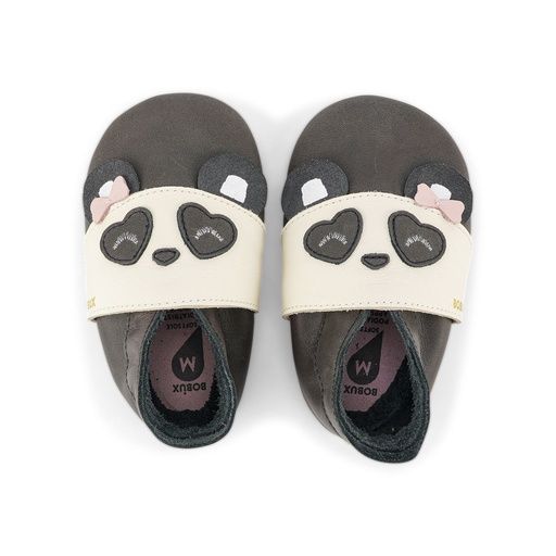 [01-23286.5] Leder-Babyfinkli Panda (XL)
